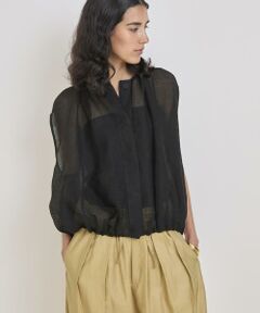 HOUSE OF LOTUS / ハウス オブ ロータス ベスト | リネンカラミギャザージレ