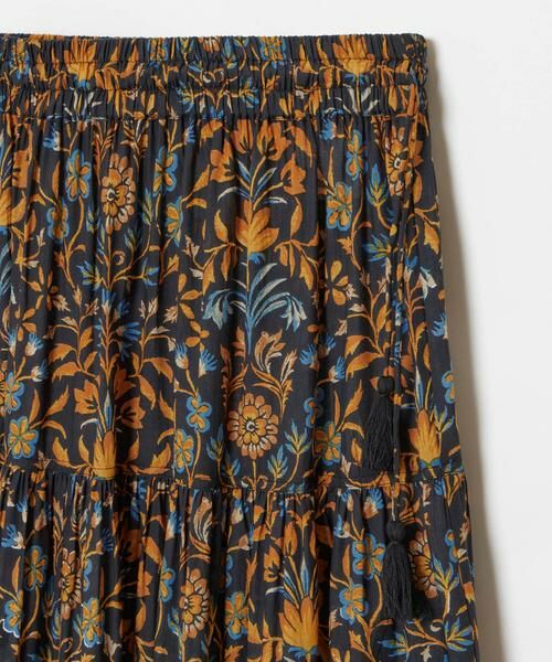 HOUSE OF LOTUS / ハウス オブ ロータス スカート | ボタニカルプリントヘムレーススカート | 詳細10