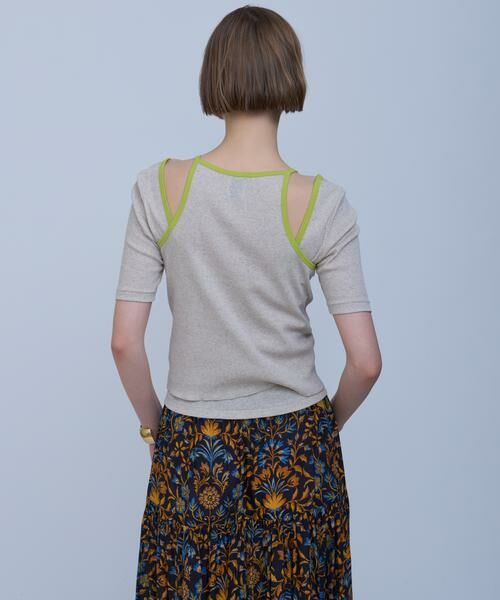 HOUSE OF LOTUS / ハウス オブ ロータス スカート | ボタニカルプリントヘムレーススカート | 詳細7