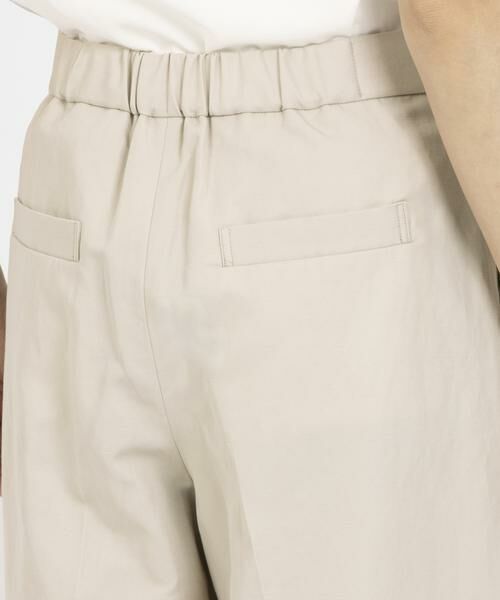 HOUSE OF LOTUS / ハウス オブ ロータス パンツ | コットンリネンレイヤードタックパンツ | 詳細5