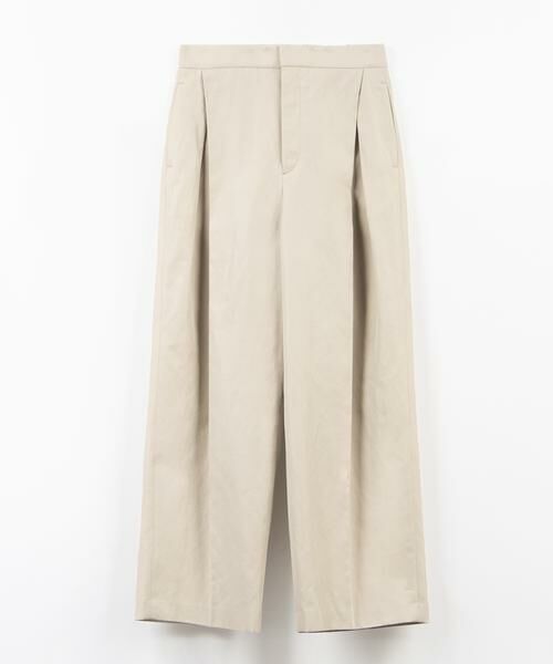 HOUSE OF LOTUS / ハウス オブ ロータス パンツ | コットンリネンレイヤードタックパンツ | 詳細7