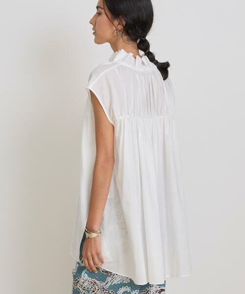 HOUSE OF LOTUS / ハウス オブ ロータス シャツ・ブラウス | ドレープローンギャザーノースリーブブラウス | 詳細2