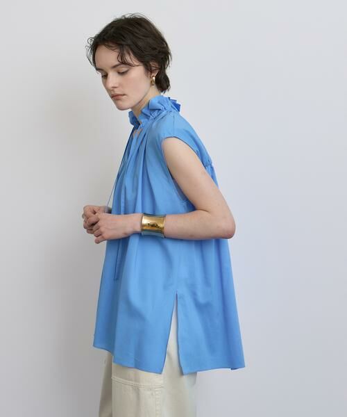 HOUSE OF LOTUS / ハウス オブ ロータス シャツ・ブラウス | ドレープローンギャザーノースリーブブラウス | 詳細4