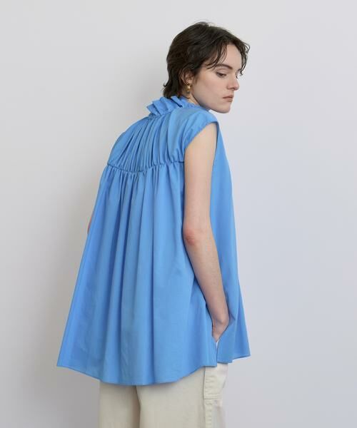 HOUSE OF LOTUS / ハウス オブ ロータス シャツ・ブラウス | ドレープローンギャザーノースリーブブラウス | 詳細5