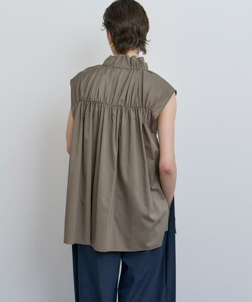 HOUSE OF LOTUS / ハウス オブ ロータス シャツ・ブラウス | ドレープローンギャザーノースリーブブラウス | 詳細8