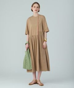 HOUSE OF LOTUS / ハウス オブ ロータス ワンピース | シャドウボーダーフリンジワンピース