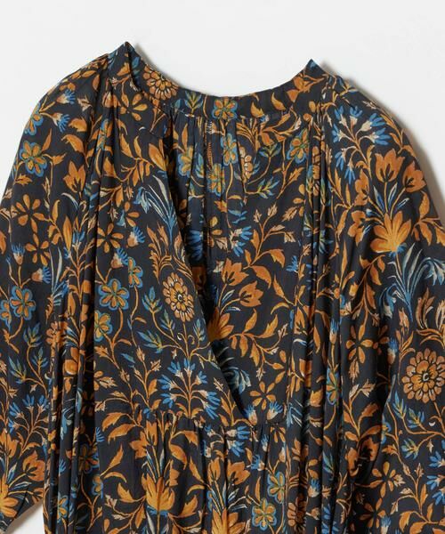 HOUSE OF LOTUS / ハウス オブ ロータス ワンピース | ボタニカルプリントヘムレースワンピース | 詳細4