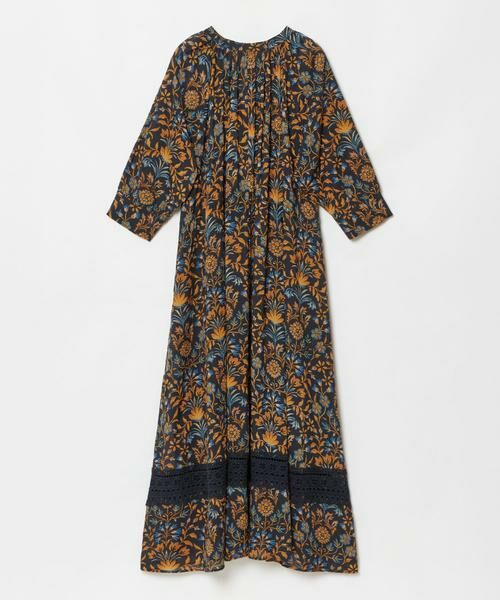 HOUSE OF LOTUS / ハウス オブ ロータス ワンピース | ボタニカルプリントヘムレースワンピース | 詳細7