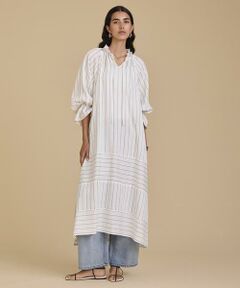 HOUSE OF LOTUS / ハウス オブ ロータス ワンピース | ストライプブロッキングワンピース