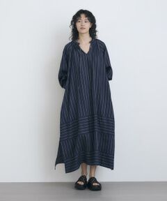 HOUSE OF LOTUS / ハウス オブ ロータス ワンピース | ストライプブロッキングワンピース