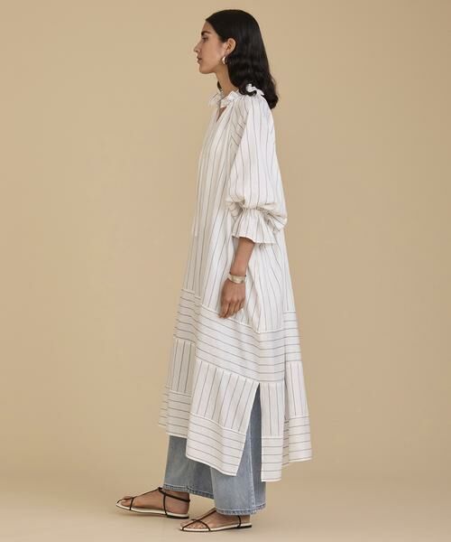 HOUSE OF LOTUS / ハウス オブ ロータス ワンピース | ストライプブロッキングワンピース | 詳細2