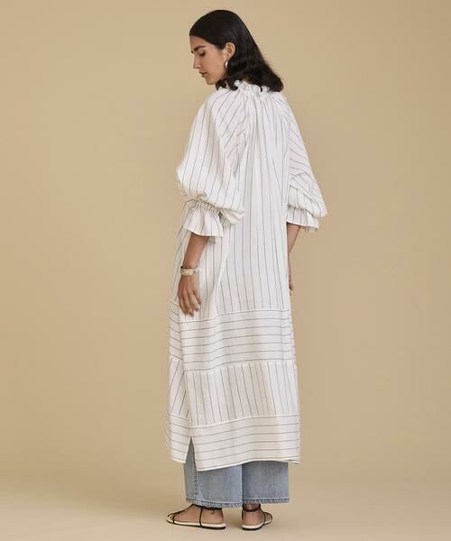 HOUSE OF LOTUS / ハウス オブ ロータス ワンピース | ストライプブロッキングワンピース | 詳細3