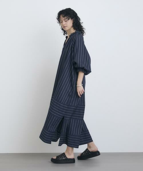 HOUSE OF LOTUS / ハウス オブ ロータス ワンピース | ストライプブロッキングワンピース | 詳細4