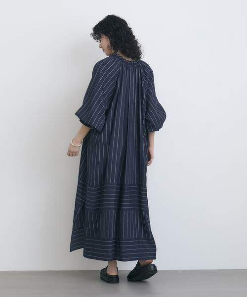 HOUSE OF LOTUS / ハウス オブ ロータス ワンピース | ストライプブロッキングワンピース | 詳細6