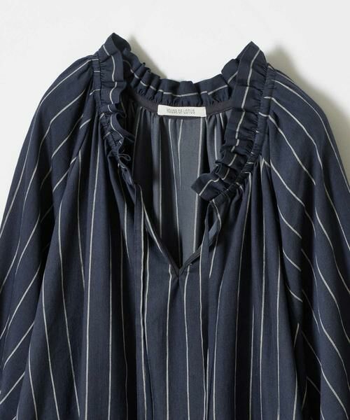 HOUSE OF LOTUS / ハウス オブ ロータス ワンピース | ストライプブロッキングワンピース | 詳細9
