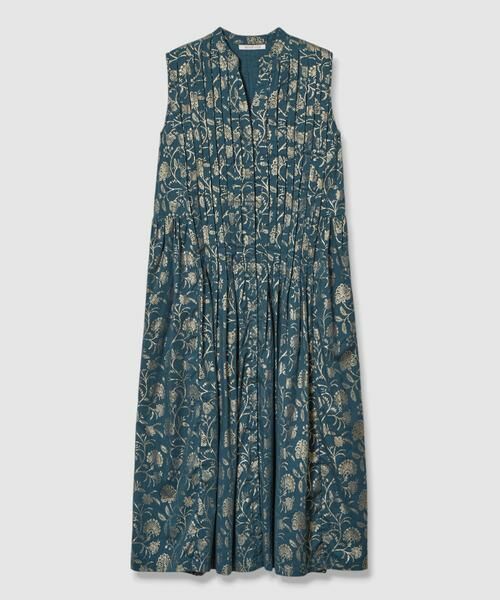 HOUSE OF LOTUS / ハウス オブ ロータス ワンピース | ハクプリントスタンドカラーワンピース | 詳細16