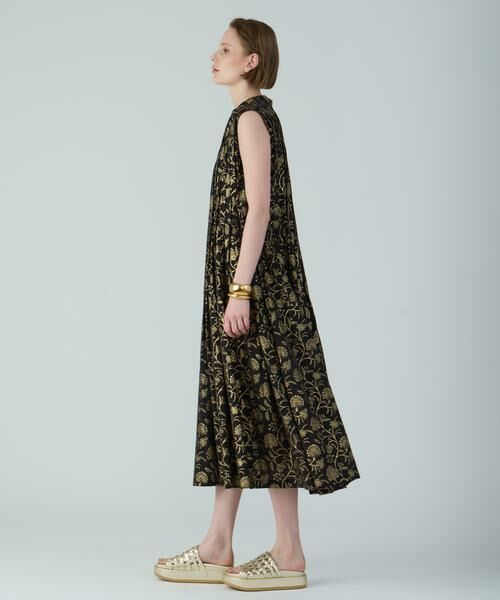 HOUSE OF LOTUS / ハウス オブ ロータス ワンピース | ハクプリントスタンドカラーワンピース | 詳細7
