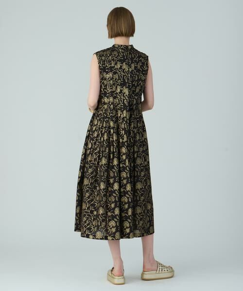 HOUSE OF LOTUS / ハウス オブ ロータス ワンピース | ハクプリントスタンドカラーワンピース | 詳細8