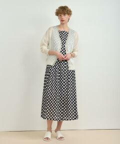 HOUSE OF LOTUS / ハウス オブ ロータス カーディガン・ボレロ | シアーVネックカーディガン