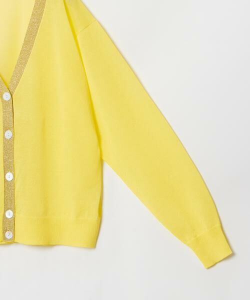 HOUSE OF LOTUS / ハウス オブ ロータス カーディガン・ボレロ | シアーVネックカーディガン | 詳細14