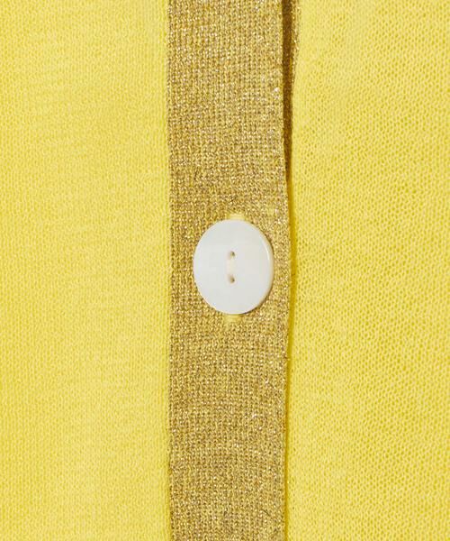 HOUSE OF LOTUS / ハウス オブ ロータス カーディガン・ボレロ | シアーVネックカーディガン | 詳細15