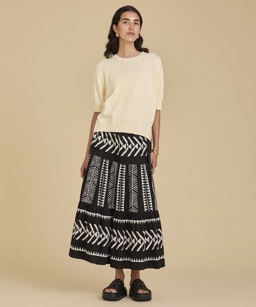 HOUSE OF LOTUS / ハウス オブ ロータス ニット・セーター | クリアコットンクループルオーバー | 詳細5