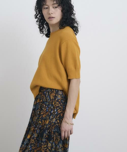 HOUSE OF LOTUS / ハウス オブ ロータス ニット・セーター | クリアコットンクループルオーバー | 詳細6