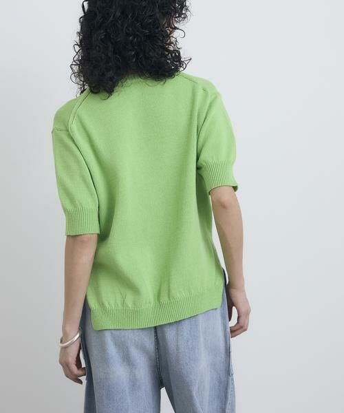 HOUSE OF LOTUS / ハウス オブ ロータス ニット・セーター | クリアコットンクループルオーバー | 詳細10