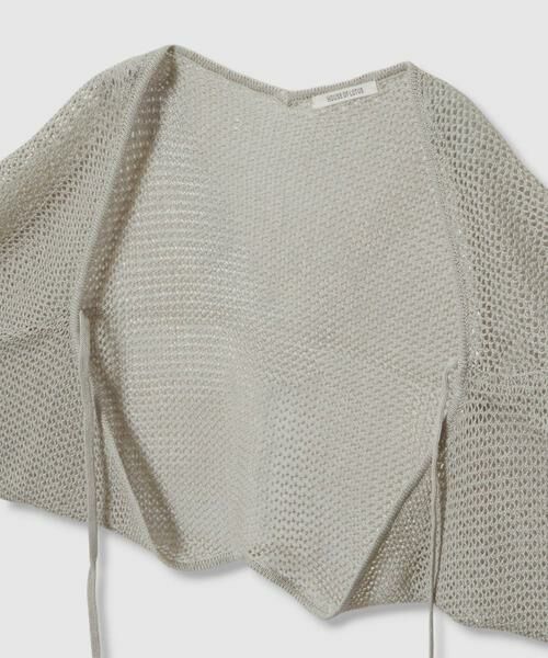 HOUSE OF LOTUS / ハウス オブ ロータス カーディガン・ボレロ | メッシュバレリーナボレロ | 詳細9