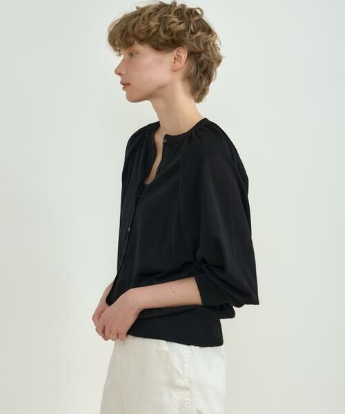 HOUSE OF LOTUS / ハウス オブ ロータス カーディガン・ボレロ | コットンアセテートブレンド2WAYカーディガン | 詳細13