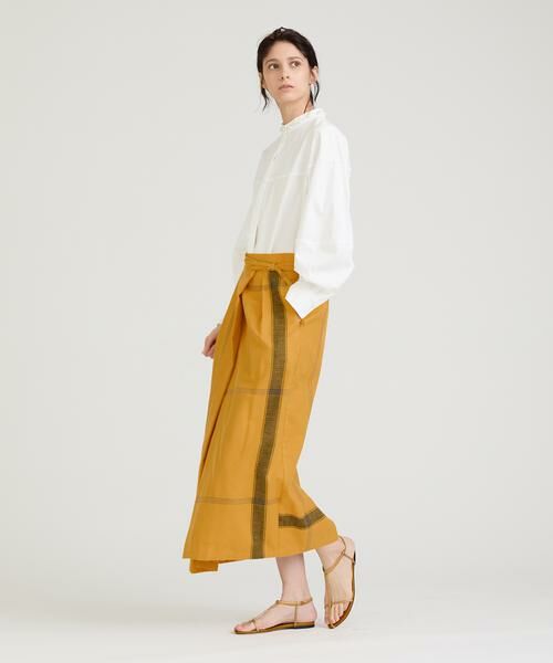 HOUSE OF LOTUS / ハウス オブ ロータス スカート | ビッグチェッククロススカート | 詳細1
