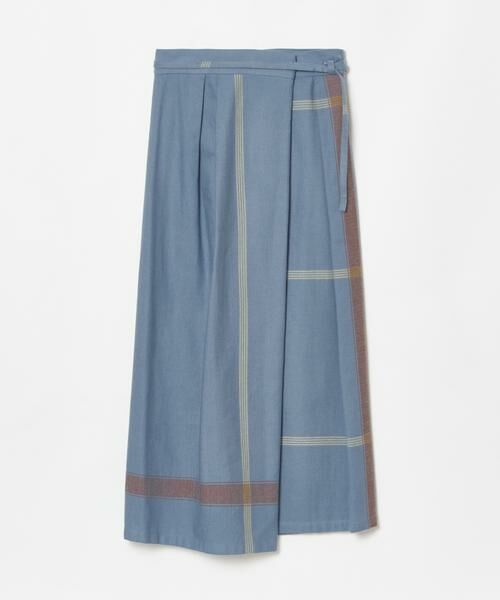 HOUSE OF LOTUS / ハウス オブ ロータス スカート | ビッグチェッククロススカート | 詳細12