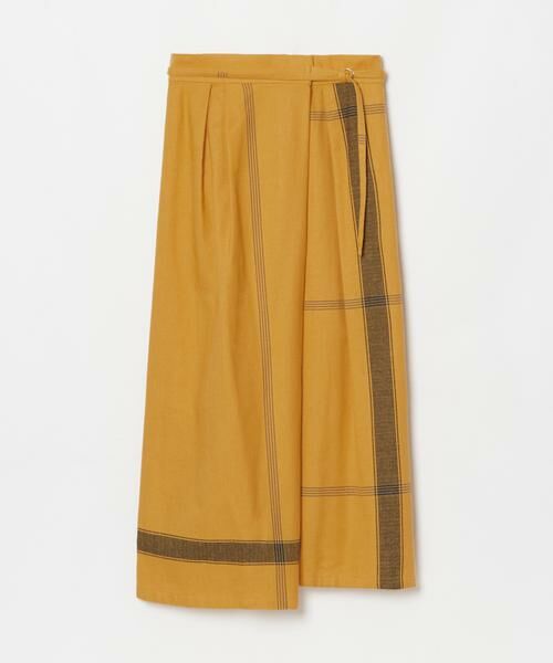 HOUSE OF LOTUS / ハウス オブ ロータス スカート | ビッグチェッククロススカート | 詳細13