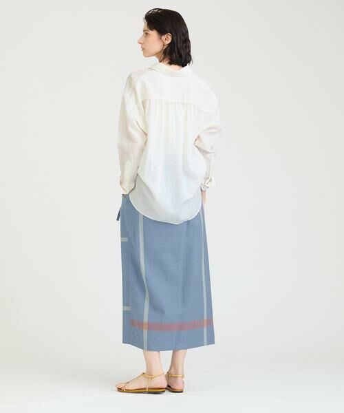 HOUSE OF LOTUS / ハウス オブ ロータス スカート | ビッグチェッククロススカート | 詳細5