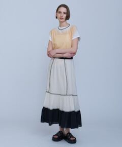 HOUSE OF LOTUS / ハウス オブ ロータス スカート | バイカラースカート
