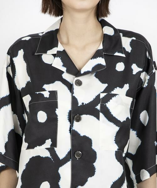 HOUSE OF LOTUS / ハウス オブ ロータス シャツ・ブラウス | CROPPED HAWAIiAN SHIRT BLEEDING FLOWERS | 詳細4