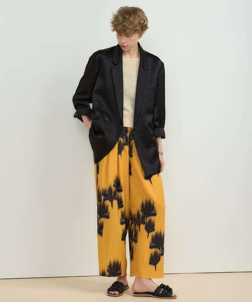 HOUSE OF LOTUS / ハウス オブ ロータス テーラードジャケット | トリアセテートサテンダブルブレストテーラードジャケット | 詳細3