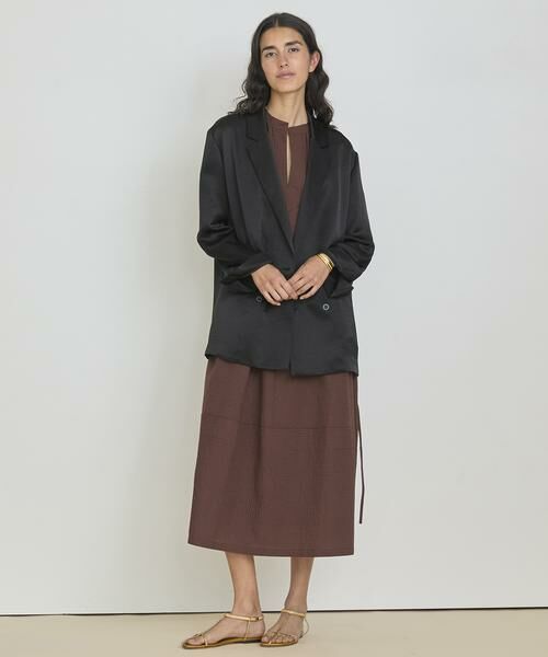 HOUSE OF LOTUS / ハウス オブ ロータス テーラードジャケット | トリアセテートサテンダブルブレストテーラードジャケット | 詳細4