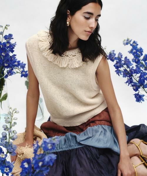 HOUSE OF LOTUS / ハウス オブ ロータス スカート | ラミーブロッキングティアードスカート | 詳細4