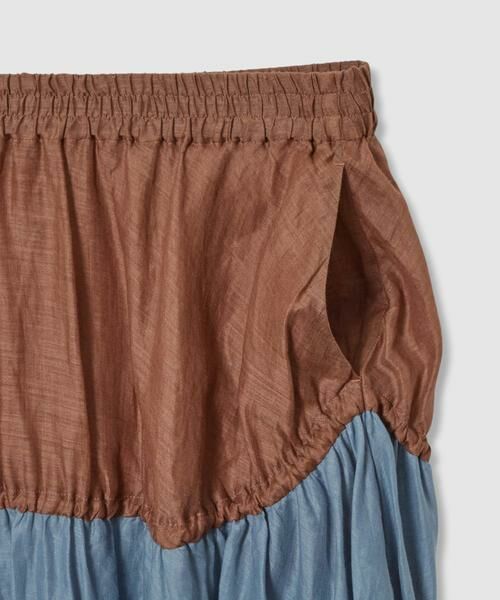 HOUSE OF LOTUS / ハウス オブ ロータス スカート | ラミーブロッキングティアードスカート | 詳細7