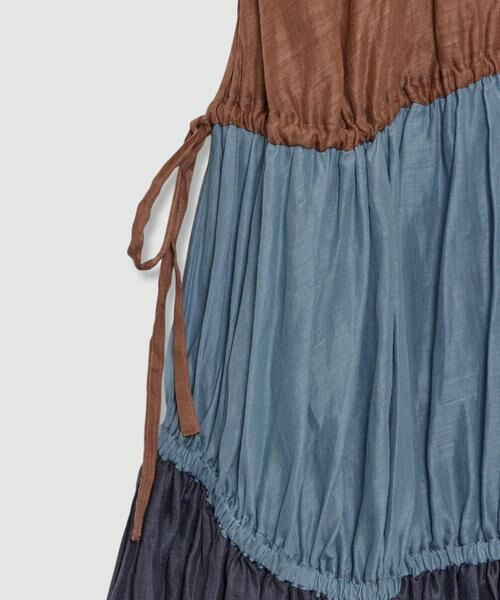 HOUSE OF LOTUS / ハウス オブ ロータス スカート | ラミーブロッキングティアードスカート | 詳細8