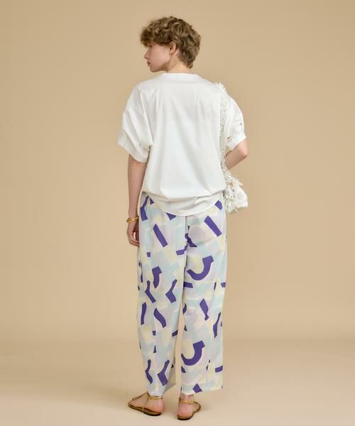 HOUSE OF LOTUS / ハウス オブ ロータス パンツ | ジオメトリープリントパネルパンツ | 詳細2