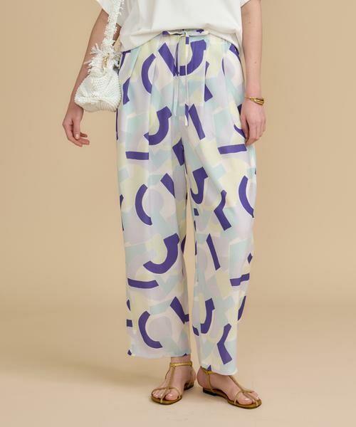 HOUSE OF LOTUS / ハウス オブ ロータス パンツ | ジオメトリープリントパネルパンツ | 詳細3