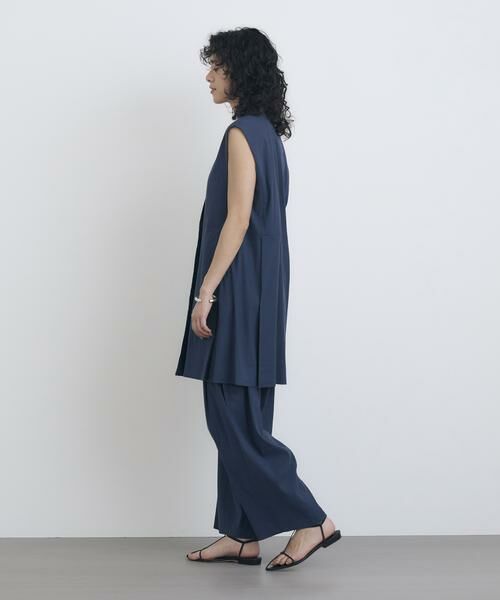 HOUSE OF LOTUS / ハウス オブ ロータス パンツ | バイオリネンストレッチサイドタックパンツ | 詳細2