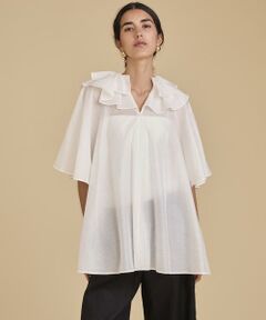 HOUSE OF LOTUS / ハウス オブ ロータス シャツ・ブラウス | ダブルラッフルカラーブラウス