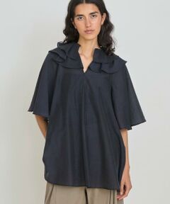 HOUSE OF LOTUS / ハウス オブ ロータス シャツ・ブラウス | ダブルラッフルカラーブラウス
