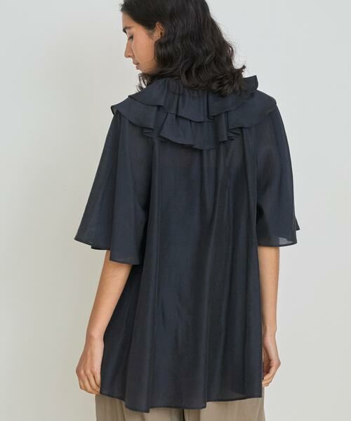 HOUSE OF LOTUS / ハウス オブ ロータス シャツ・ブラウス | ダブルラッフルカラーブラウス | 詳細6