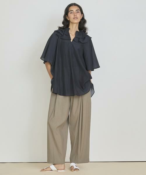HOUSE OF LOTUS / ハウス オブ ロータス シャツ・ブラウス | ダブルラッフルカラーブラウス | 詳細7