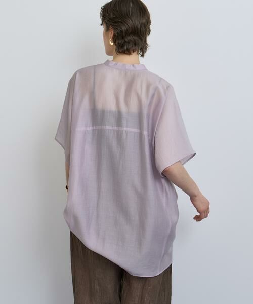 HOUSE OF LOTUS / ハウス オブ ロータス シャツ・ブラウス | シャイニーローンブラウス | 詳細10