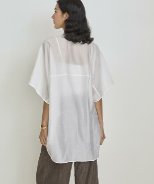 HOUSE OF LOTUS / ハウス オブ ロータス シャツ・ブラウス | シャイニーローンブラウス | 詳細3